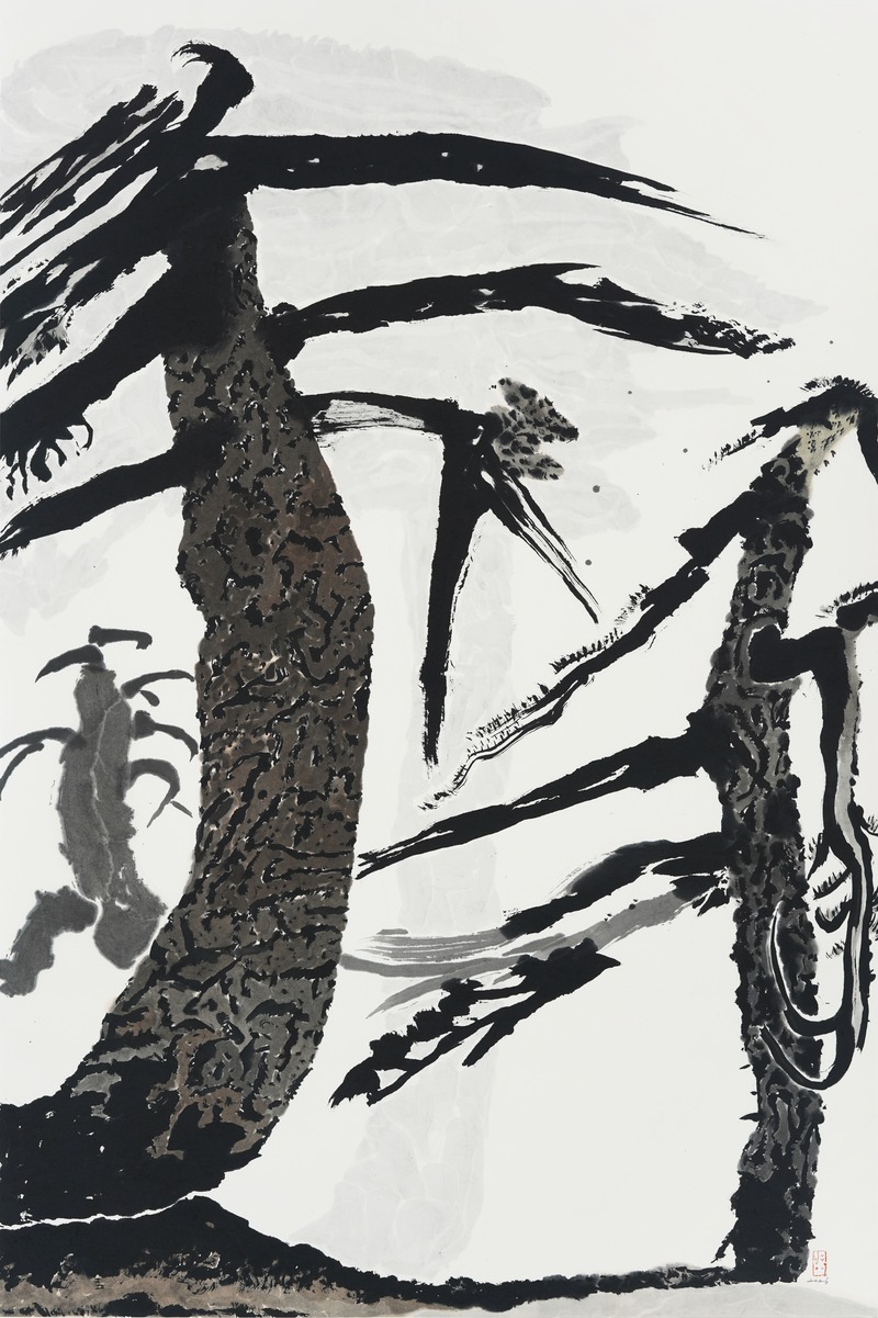 Jang Byeong Eun · Eastbrush · 张炳彥 · Landscape_in_Mind ·  ink_and_light_color_on_paper · 1050mm_x_700mm · 2026